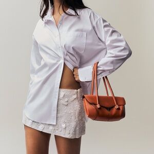 Danielle Guizio White Mini Skirt